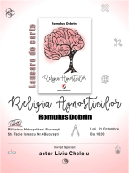 Lansare de carte - Religia Agnosticilor, 28 octombrie 2019